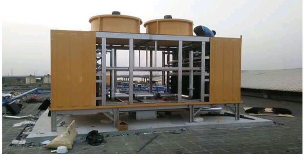 高溫型冷卻塔安裝現(xiàn)場圖