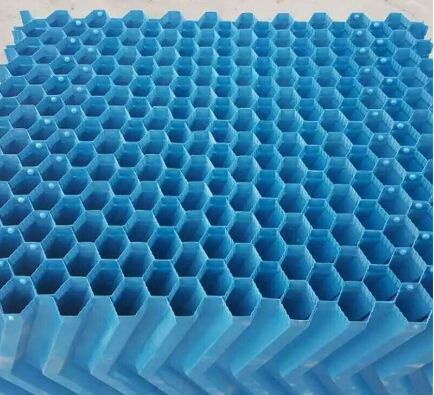 六角蜂窩斜管填料